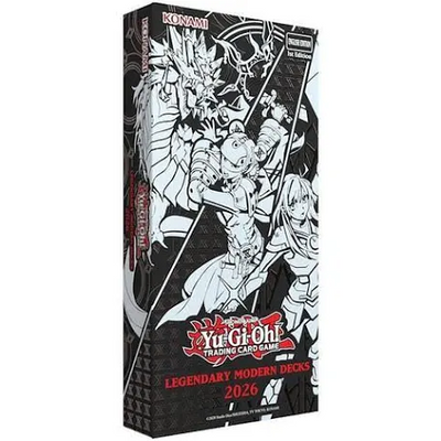 Yu-Gi-Oh Legendary Modern Decks 2026 x1 Sealed