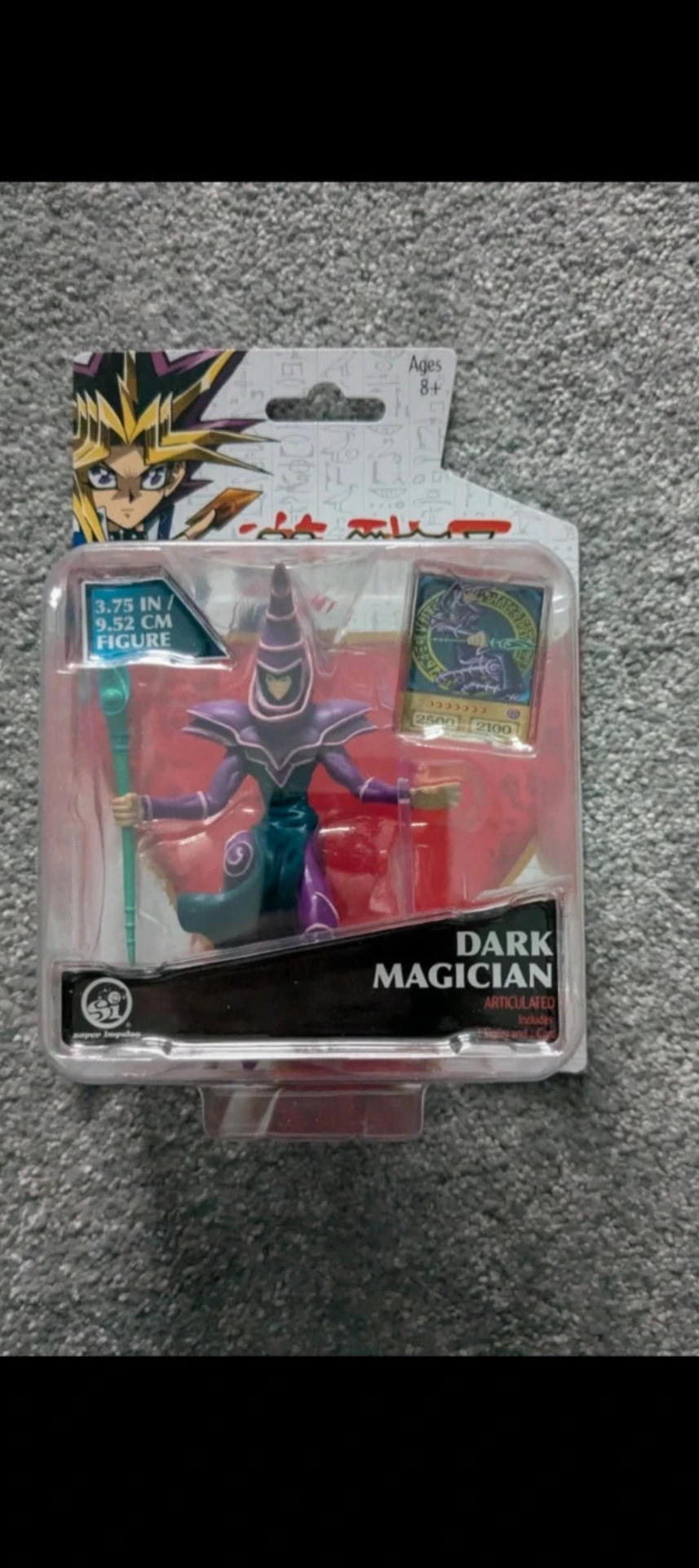 Yu-Gi-Oh dark magician figure