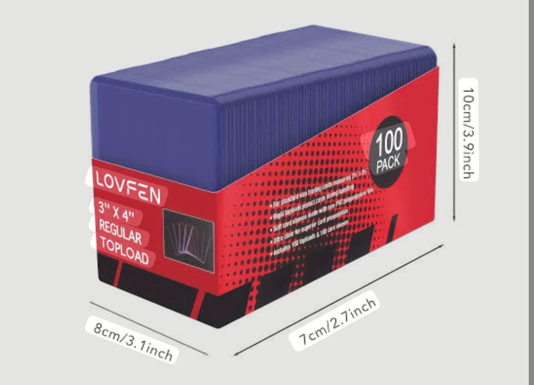 100x lovfen toploaders