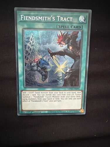 Fiendsmiths Tract EN061 1st Edition Secret Rare NM