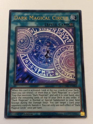 Dark Magical Circle Ultra Rare 1st Edition YuGiOh YuGiOh