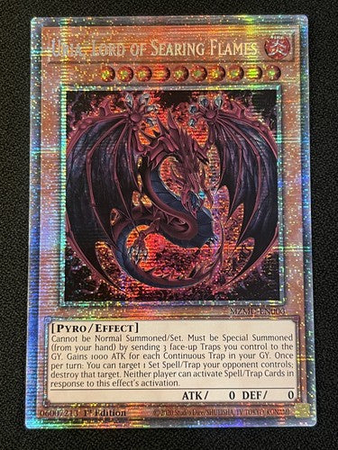 Uria, Lord of Searing Flames MZMU-EN000 Starlight Rare 1st Ed MINT